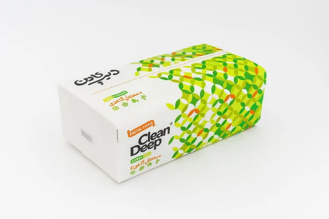 دستمال اقتصادی 500 برگ دیپ کلین