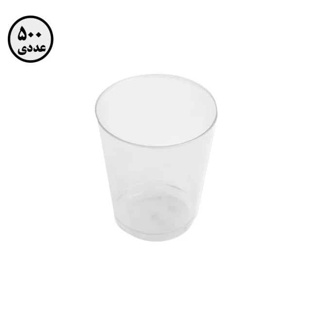 لیوان تستر ( شات ) ۷۰ سی سی شفاف بهشید سیس ( 500 عددی )