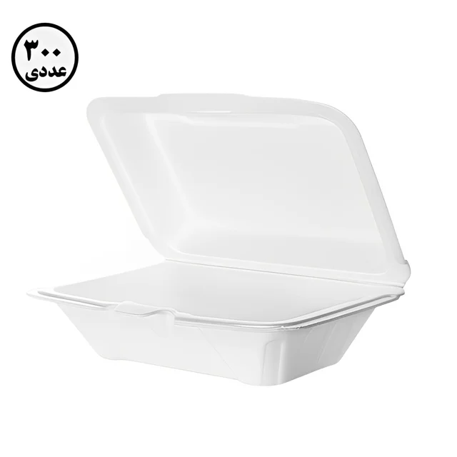 ظرف غذای تک پرس فومی کاسپین ( 300 عددی )