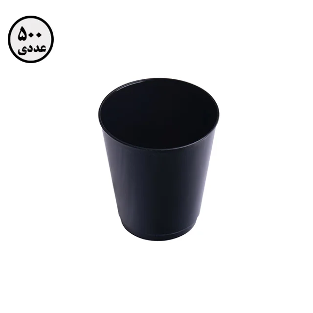 لیوان تستر ( شات ) ۷۰ سی سی مشکی بهشید سیس ( 500 عددی )