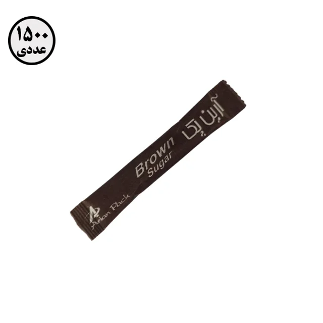 شکر استیکی قهوه ای آرین پک ( 1500 عددی )