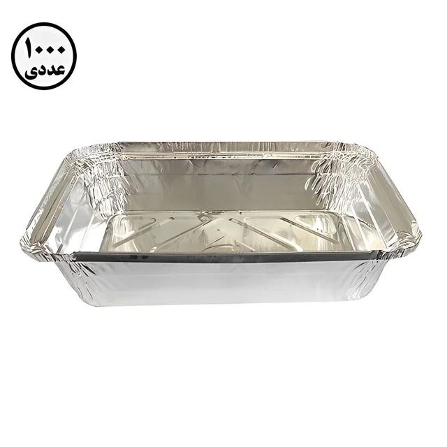 ظرف تک پرس آلومینیومی آیتی پکینگ کد 705 - 930 سی سی ( 1000 عددی )