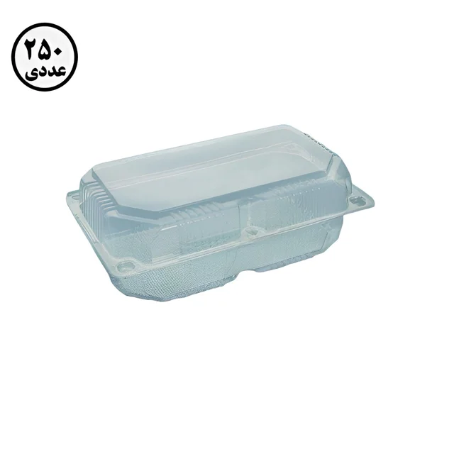 لانچ باکس بلند پرشیا پلاستیک ( 250 عددی )