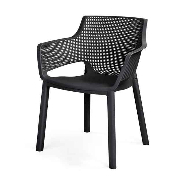 صندلی دسته دار پلیمری یک تکه تیــارا