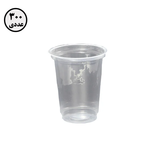 لیوان ٤٠٠ شفاف تک پلاست گلیژه ( 300 عددی )
