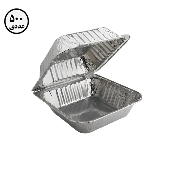 ظرف همبرگری آلومینیوم آی.تی پکینگ 104