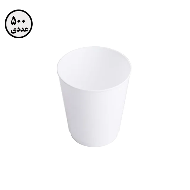لیوان تستر ( شات ) ۷۰ سی سی سفید بهشید سیس ( 500 عددی )